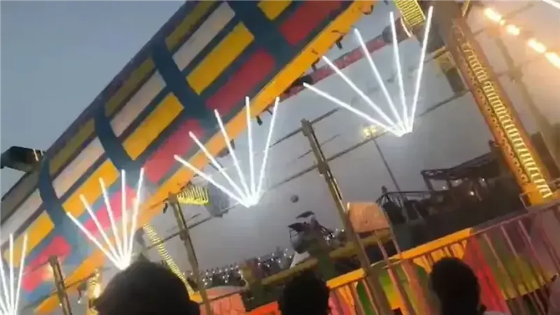 مأساة في مالاهي بالهند.. انهيار إحدى الألعاب الترفيهية 