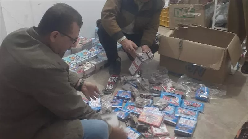  محافظ المنوفية: تكثيف الحملات الرقابية لمنع تداول وتخزين الألعاب النارية