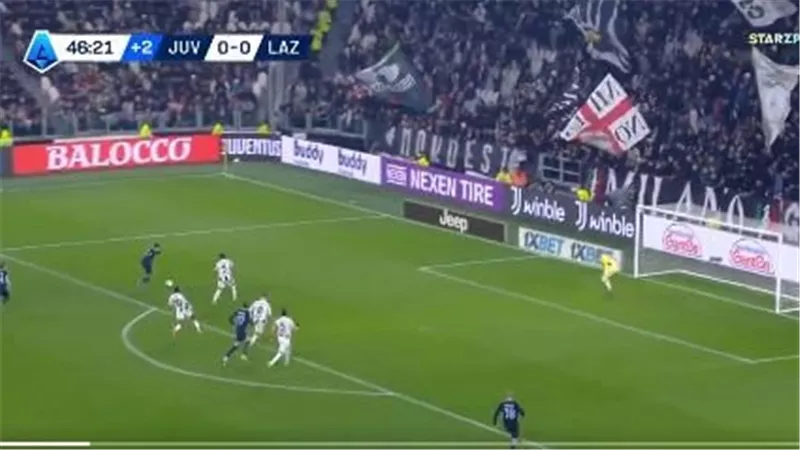 ملخص وأهداف مباراة يوفنتوس ولاتسيو الشوط الأول بالدوري الإيطالي 2025-2026
