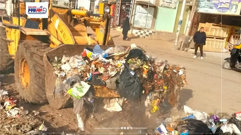 حملات مكثفة للنظافة ورفع الإشغالات وتجميل الشوارع بمركز ومدينة الفيوم