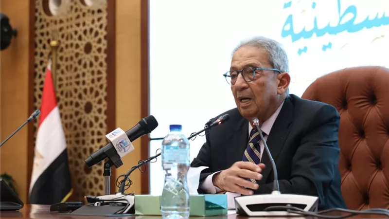 عمرو موسى المجتمع العربي يمر بأزمة وتأجيل الانتخابات الفلسطينية لم يعد مقبولًا