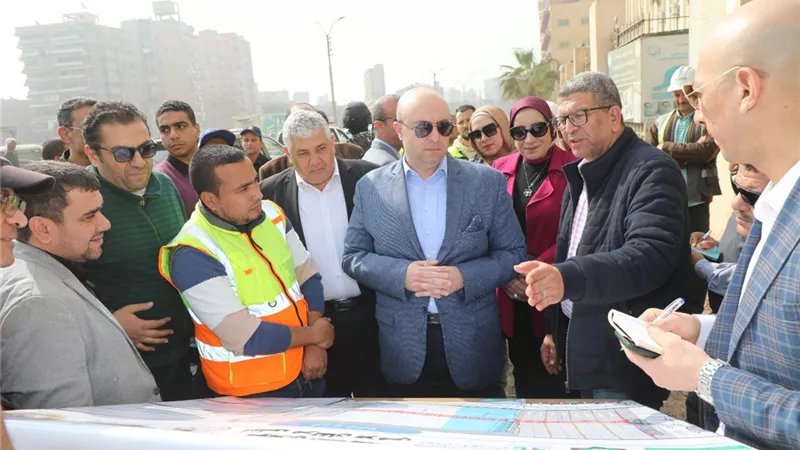 محافظ بنى سويف يؤكد أهمية دعم كوبري المشاة بالشاملة بمصاعد كهربية