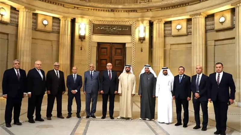 رئيس مجلس القضاء الأعلى يستقبل رئيس المحكمة الاتحادية العليا بالإمارات