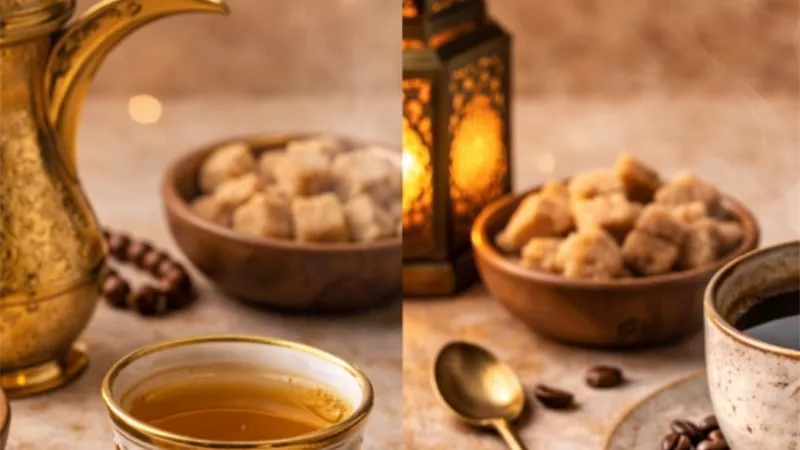 القهوة العربية أم المختصة للصيام؟ أيهما ألطف على المعدة؟