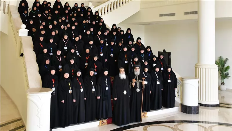البابا تواضروس الثاني يفتتح سيمنار الرهبنة القبطية لأديرة الراهبات