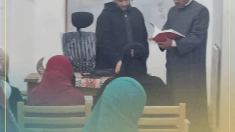 مدير مديرية أوقاف السويس يتفقد 