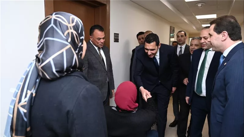 جولة تفقدية .. جوهر نبيل وزير الشباب والرياضة : أعتز بثقة القيادة السياسية