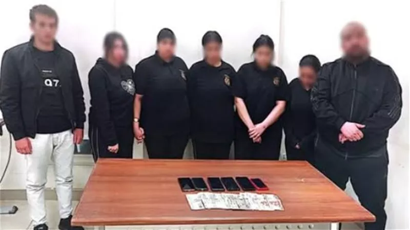 ضبط رجل و5 سيدات بنادٍ صحى بالعجوزة لاتهامهم بممارسة الأعمال المنافية للآداب 