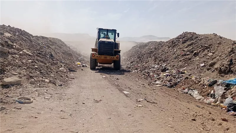 محافظ قنا: غلق مقلب 