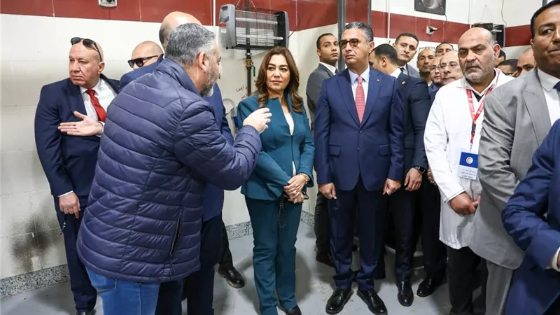 بتكلفة 45 مليونًا.. وزيرا التنمية والتموين يفتتحان مجزرًا آليًا بكفر شكر