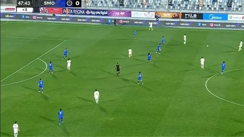 ملخص وأهداف مباراة الزمالك وسموحة الشوط الأول في الدوري المصري
