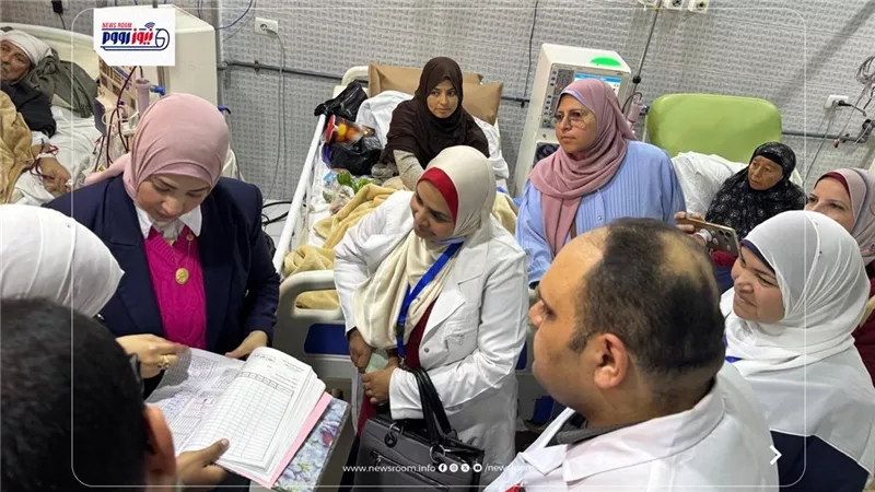 جولة ميدانية مفاجئة لوكيل وزارة الصحة بالفيوم لمستشفى إطسا المركزى 