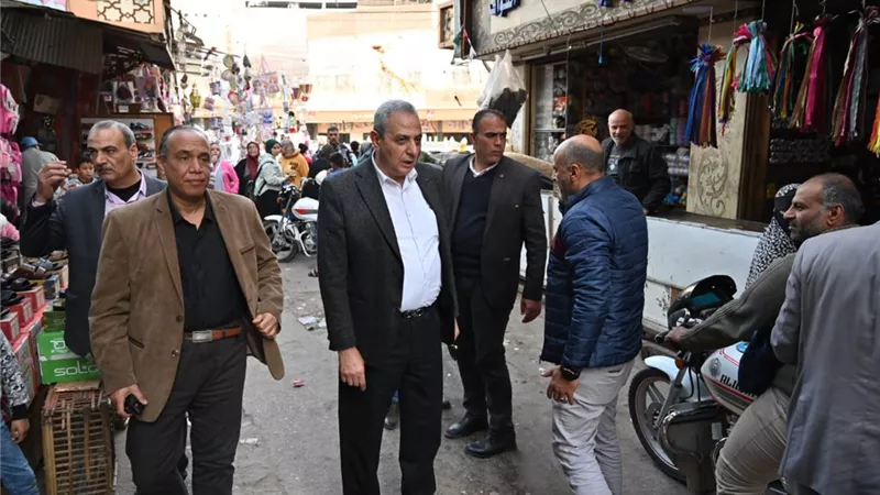 محافظ الغربية يتفقد أعمال تطوير محيط مسجد السيد البدوي