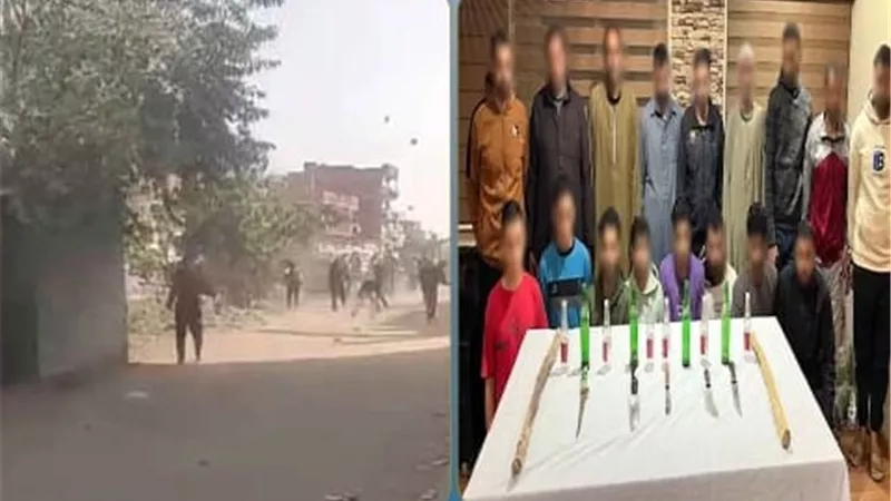 إصابة 5 أشخاص فى مشاجرة بسبب خلافات الجيرة والامن يضبط طرفيها بالإسماعيلية 