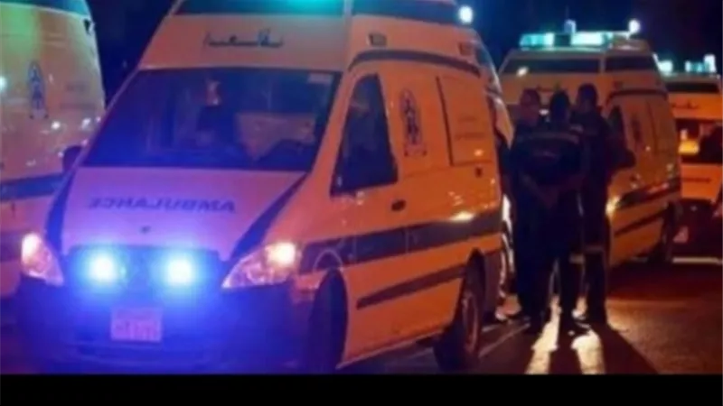 إصابة 7 في حادث تصادم بالطريق الصحراوي باتجاه أبو المطامير بالبحيرة