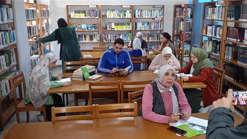 مكتبة مصر العامة بدمياط تواصل نشر الوعي عبر ماراثون القراءة لدعم التعلم