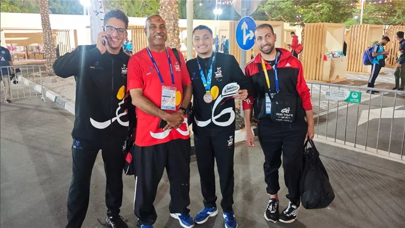 منتخب ألعاب القوى البارالمبى يحصد 5 ميداليات متنوعة في بطولة فزاع بالإمارات  