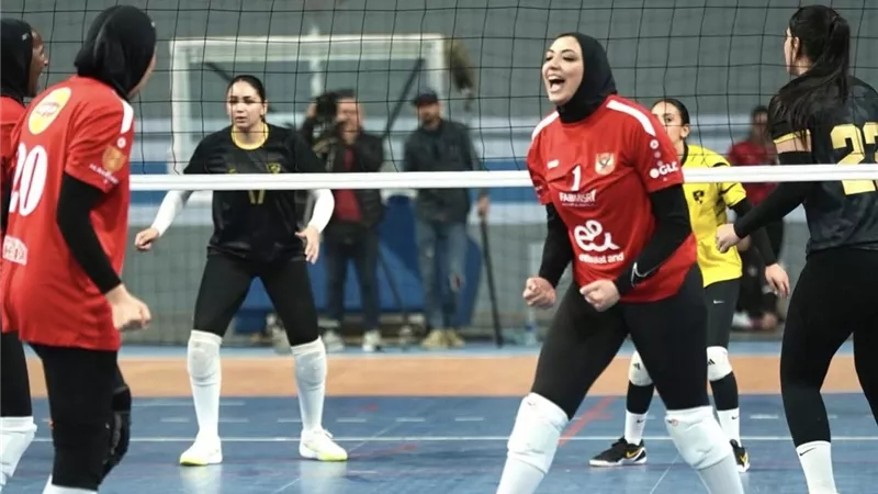 سيدات طائرة الأهلي يواجهن سبورتنج في كأس السوبر المصري