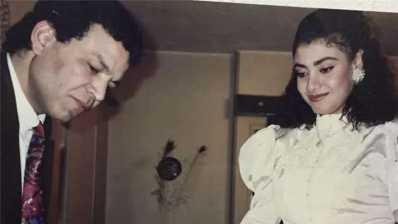 ربنا يلحقني بيك على خير .. رسالة مؤثرة من نشوى مصطفى لزوجها الراحل بعيد الحب