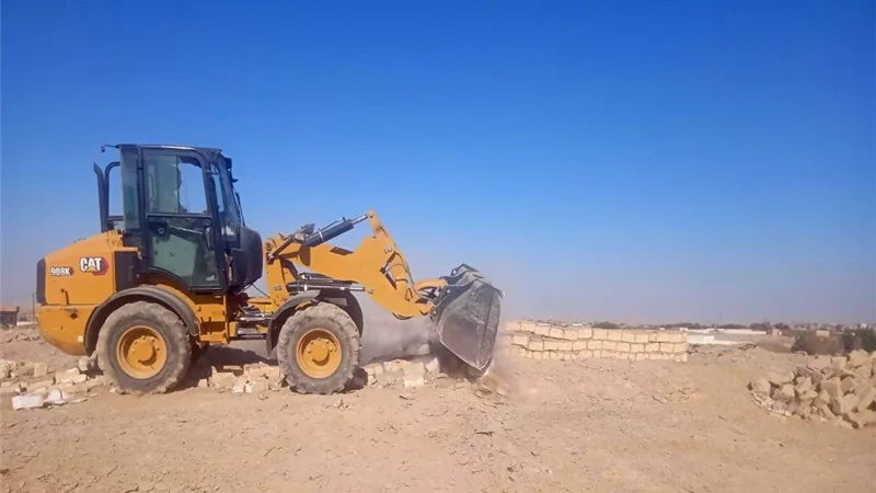 حملات ازالة متنوعة في كافة مدن ومراكز أسوان ضمن أعمال الموجه 28