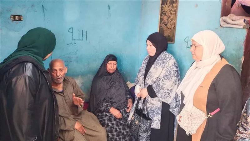 التضامن الاجتماعى بشكل لجنة لفحص حالة الشاب اسلام ضحية واقعة بدلة الرقص ببنها