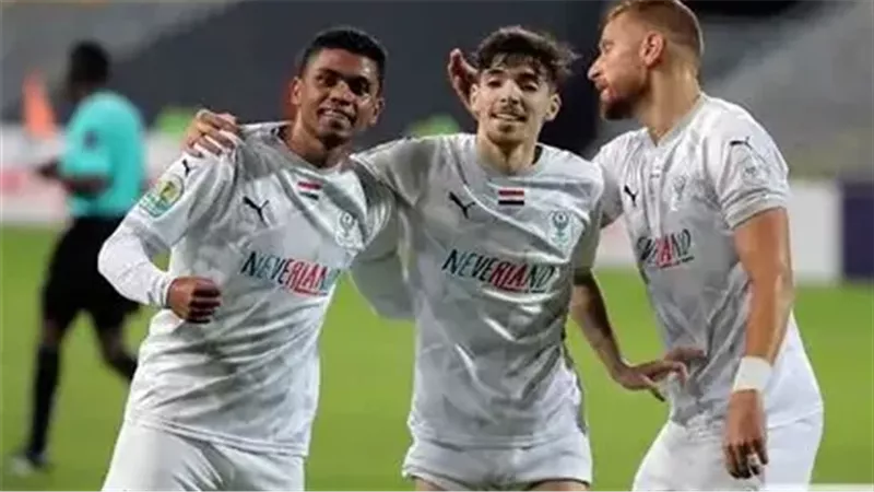 المصري وزيسكو.. بامبو يتقدم بهدف أول للفريق البورسعيدي في مرمى بطل زامبيا
