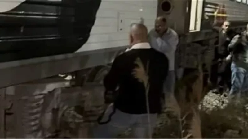 مصرع  سيدة وابنها دهسا تحت عجلات القطار بمنطقة الخطارة بأسوان 