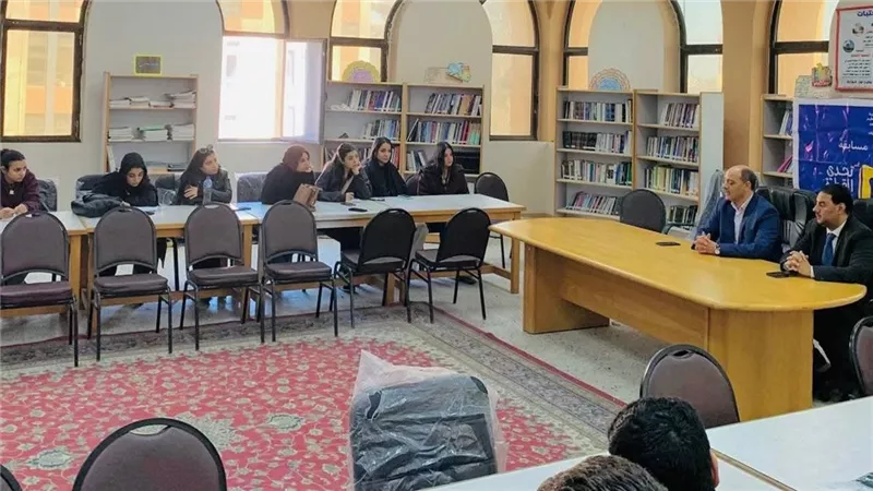 وكيل التعليم يستقبل طلاب إعلام الإسكندرية ضمن فعاليات التدريب الميداني