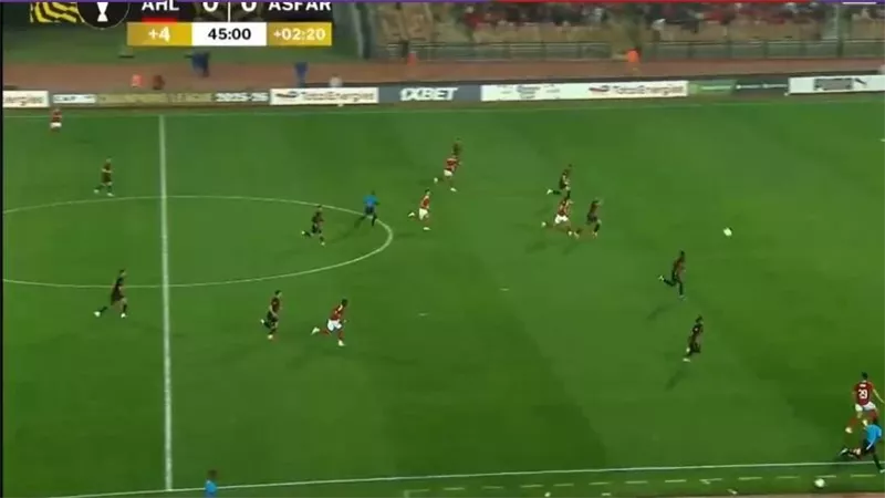 أهداف وملخص مباراة الأهلي والجيش الملكي الشوط الأول في دوري أبطال إفريقيا