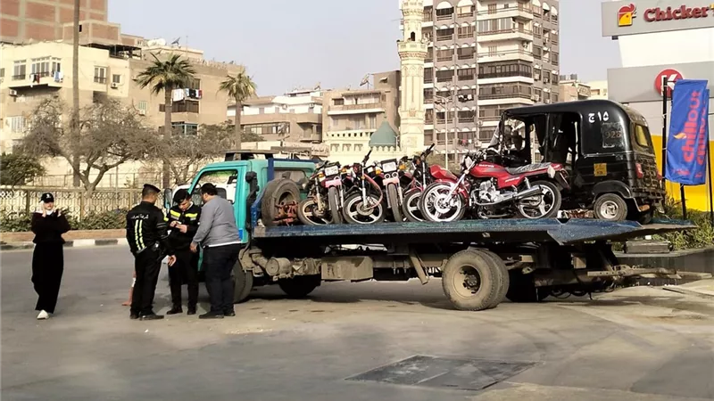 حملات مرور تضبط 231 مخالفة وتحصّل 88 ألف جنيه غرامات في 24 ساعة