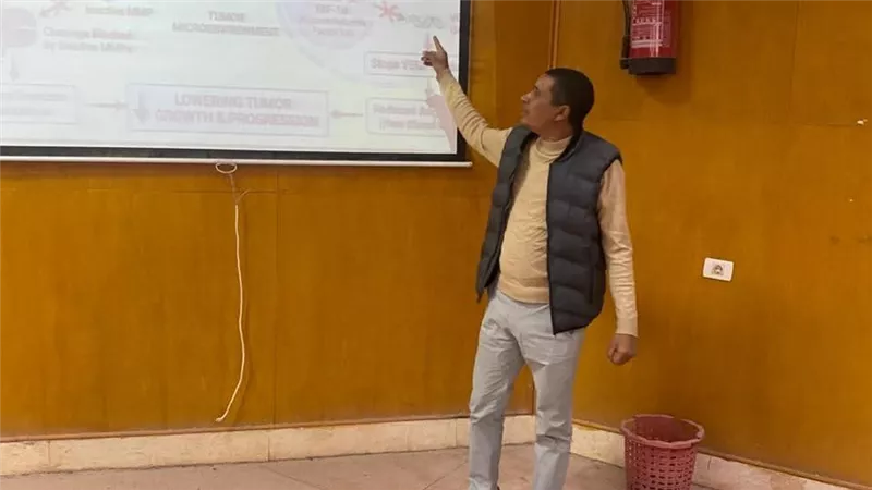 كلية الطب البيطري بجامعة قنا تنظم ندوة عن خصائص النحاس في مكافحة الأمراض