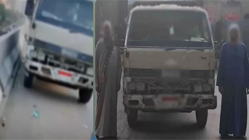القبض على عاملى نظافة يلقيان القمامة من أعلى الدائرى أمام المنازل 