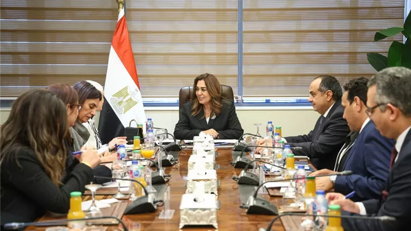 وزيرة التنمية تبحث مع مدير برنامج الأغذية العالمي ملفات التعاون المشترك