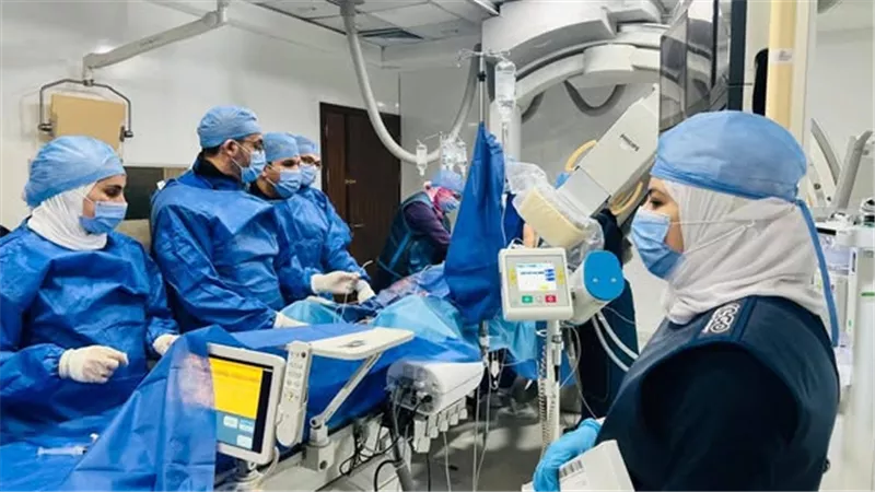 نجاح أول عمليتين لزرع الصمام الرئوي عن طريق القسطرة القلبية التداخلية ببورسعيد