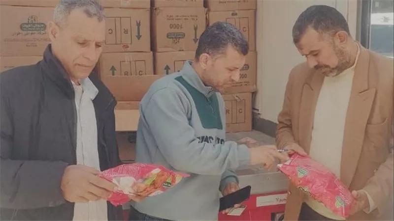 «تموين الشرقية» يضبط 36 طنا من السلع الغذائية المخالفة فى حملات مكبرة