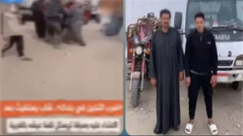 إعتقداأنهما سرقا خشب الأشجار..كشف ملابسات التعدى على عاملين والإستيلاءعلى تروس