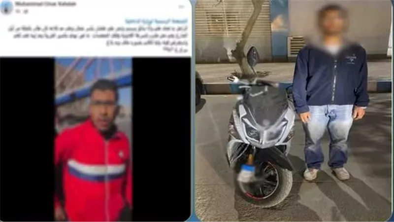 بسبب أولوية المرور.. ضبط قائد دراجة نارية هدد مواطنا بتحطيم سيارته بالإسكندرية