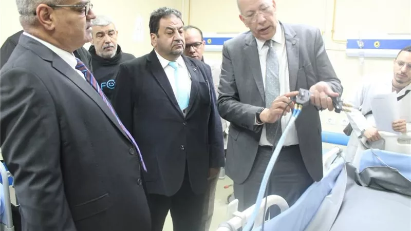 لأول مرة بمصر.. ابتكار سرير طبي متطور لمرضى الحروق ببنى سويف 