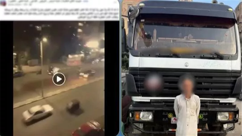 بعد نشر «نيوز رووم».. القبض عى سائق التريلا المتسبب في وفاة شاب بالقاهرة