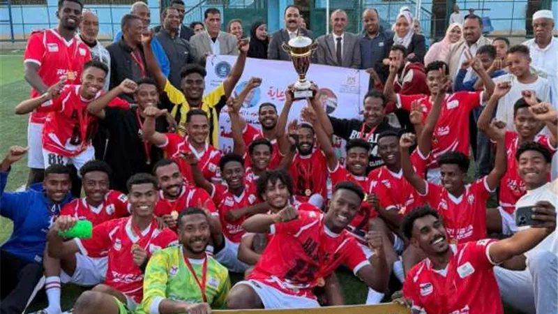 مركز شباب أبو سمبل يتوج بدوري مراكز الشباب بمحافظة أسوان