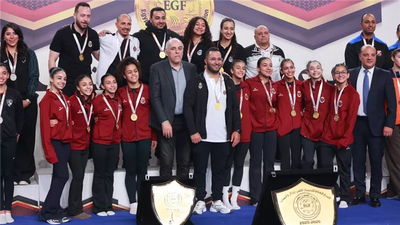 نادي الصيد  يحقق إنجازًا تاريخيًا في بطولة الدرع العام للجمباز الفني