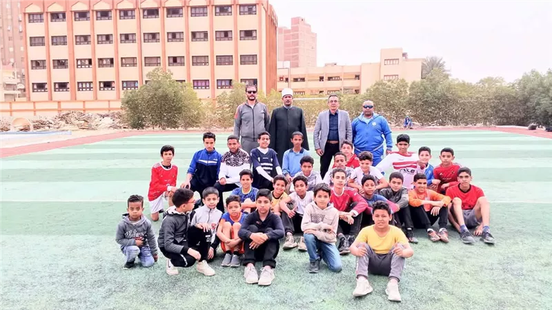السويس الأزهرية تواصل تنفيذ الأنشطة الرياضية للطلاب بجميع المراحل الدراسية