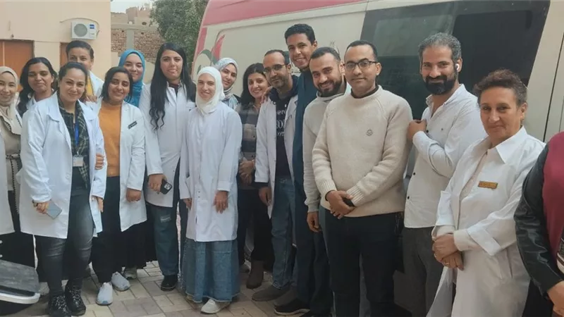 مديرية الصحة بأسيوط تنظم حملة للتبرع بالدم بمستشفى صدفا المركزي
