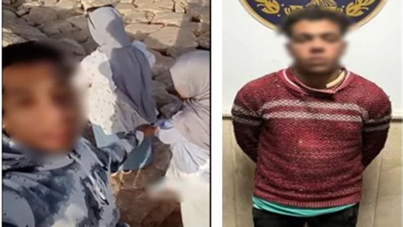 عنصر جنائى تحرش بأجنبية ووثق الواقعة بهاتفه ليسقط فى قبضة الأمن بدمياط 