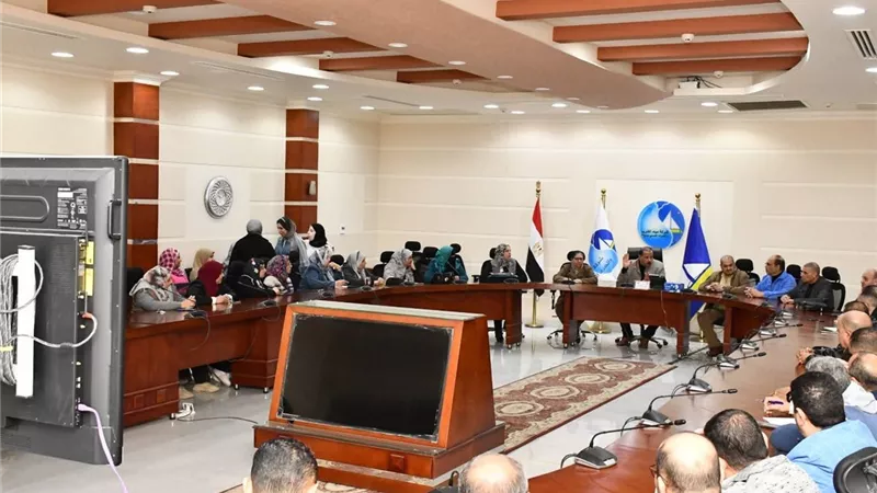 مياه الشرب والصرف الصحي بدمياط تعقد اجتماعا استعدادا لشهر رمضان المبارك