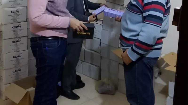 ضبط مخزن أدوية غير مرخص بحي شرق أسيوط خلال حملة مكبرة
