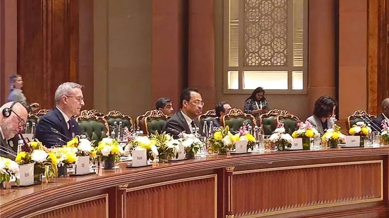  وزير الاتصالات يلقي كلمة مصر خلال فعاليات تأثير الذكاء الاصطناعي في الهند