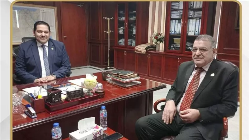 النائب سامي سليم يلتقي نائب رئيس إيجاس لبحث مشروعات الغاز الطبيعي بمراكز فايد 