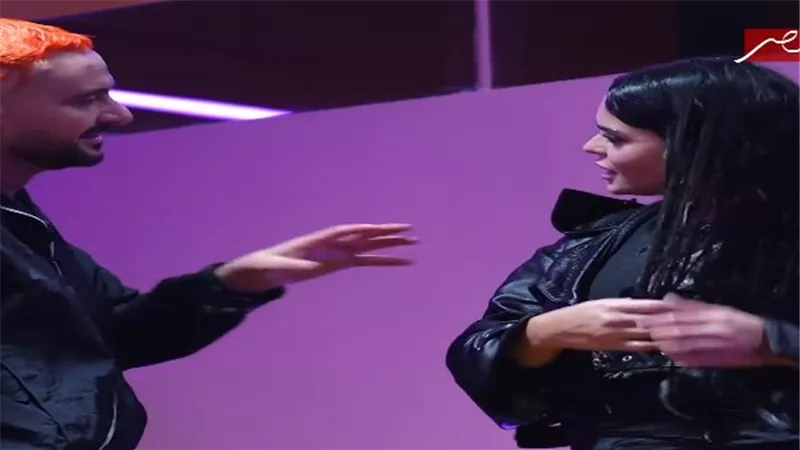أسماء جلال في رامز ليفل الوحش: أنا مركبة اكستنشن في شعري