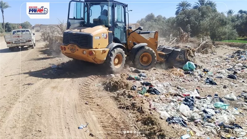 حملات مكثفة للنظافة وتمهيد الطرق وصيانة الإنارة بمركز يوسف الصديق